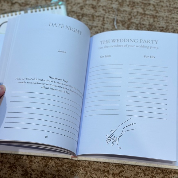 For New bride - engagement journal and countdown calendar booklet NEW - Picture 3 of 6